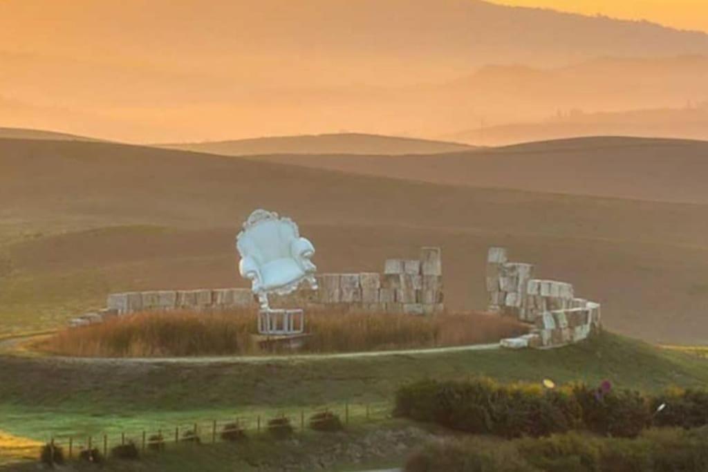 Lajatico Rentals - Terrazza Sul Tramonto Del Silenzio ภายนอก รูปภาพ